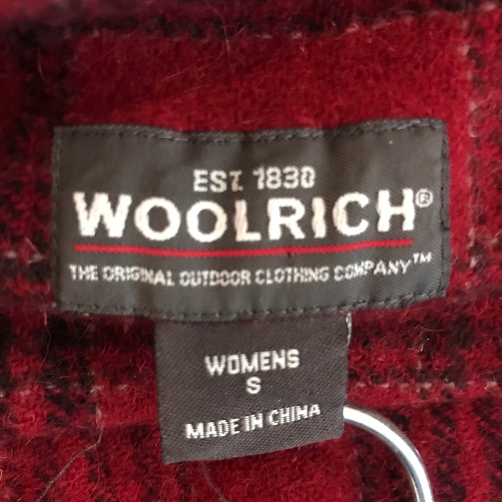 WOOLRICH Plaid Zip Front Jacket - Picture 2 of 6